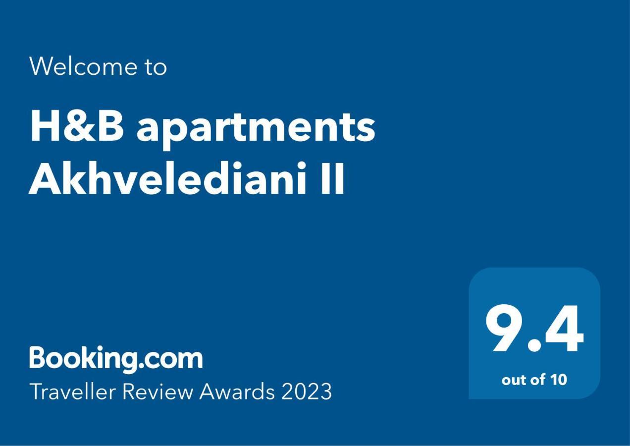 Hb Apartments Akhvelediani II Tbilisi Exterior foto